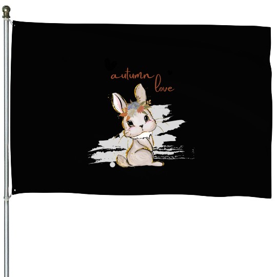 Leaf Autumn Tree Orange Fall Leaves Season House Flags