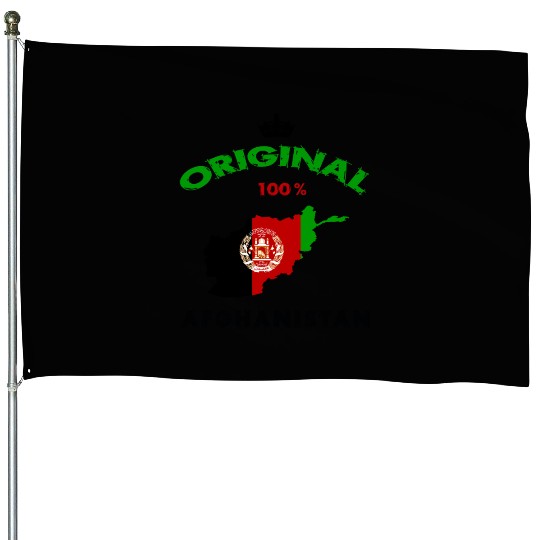 Afghanistan original 100% flag design House Flags