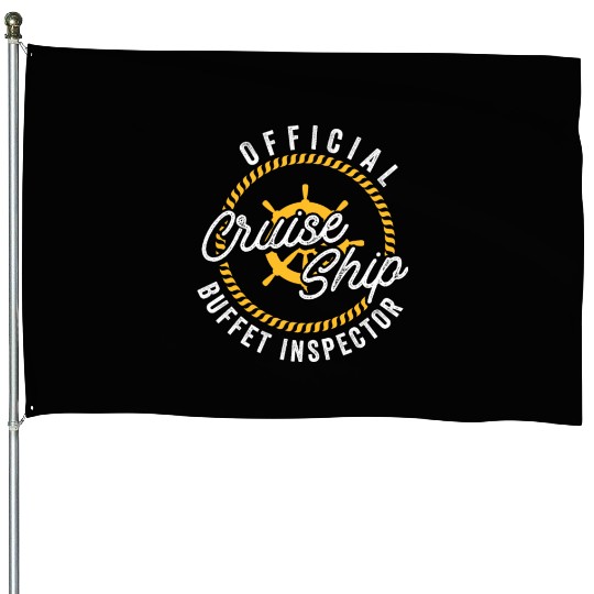 Funny Cruise Ship Buffet Inspector Partners House Flags