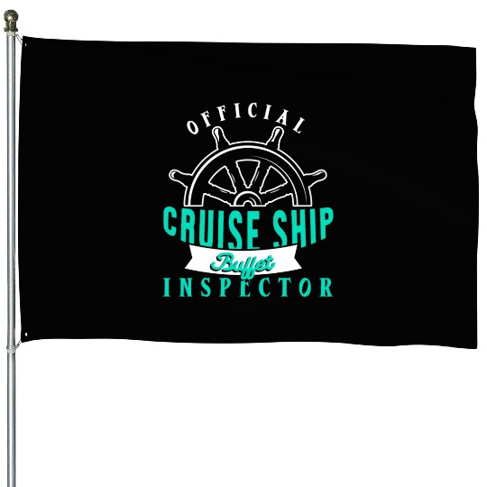 Funny Cruise Ship Buffet Inspector Partners House Flags