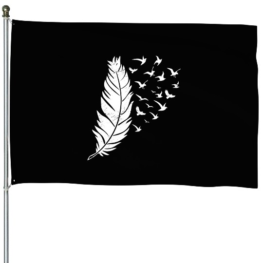 Bird Lover Birdwatching Bird Whisperer House Flags