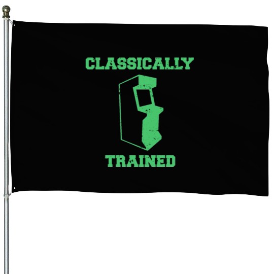 Classically Trained | Arcade player House Flags