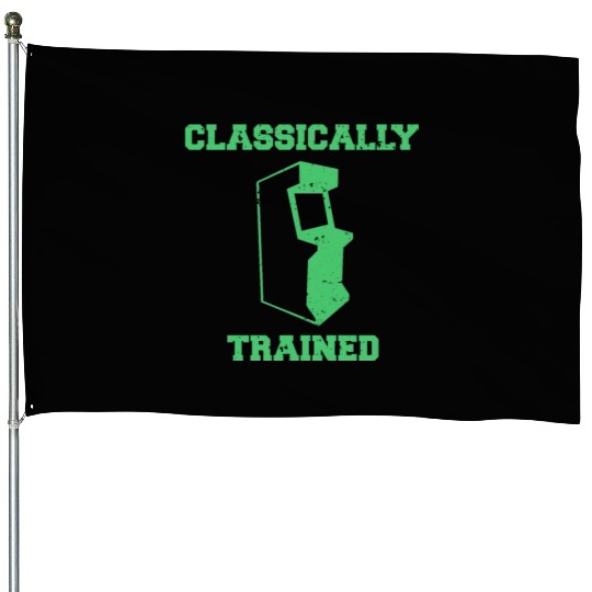 Classically Trained | Arcade player House Flags