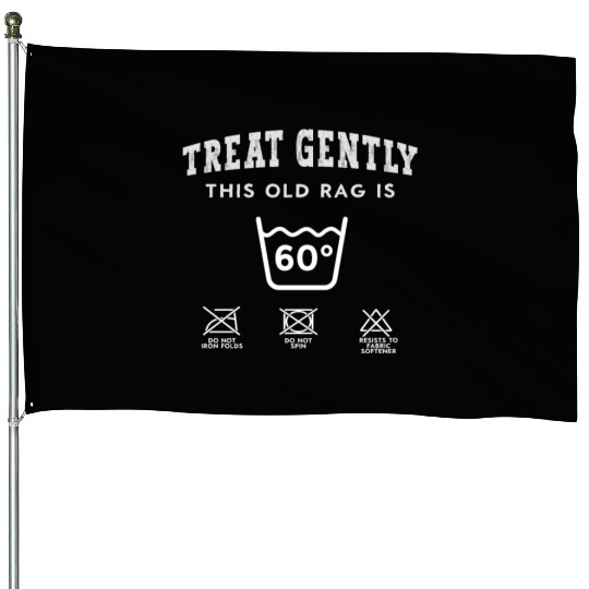 Funny 60th Birthday Gifts, 60 Year Old Birthday House Flags