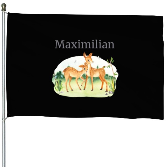 Waldtier Reh Flowers Name Maximilian House Flags