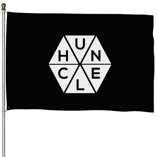 Abstract Triangle Huncle House Flags