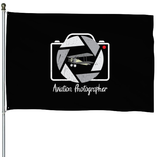 Aviation Photography Gift Airplane Photography Avi House Flags