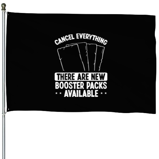 Trading Card Game Collector TCG Wizard Card House Flags