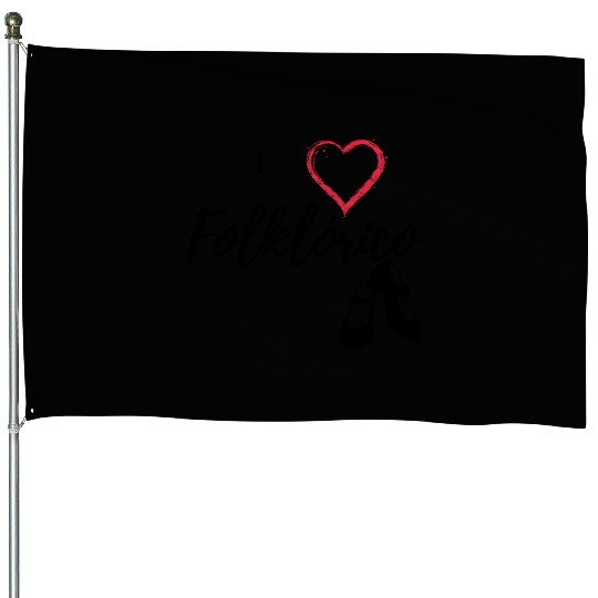 I Love Folklorico | Ballet shoes House Flags