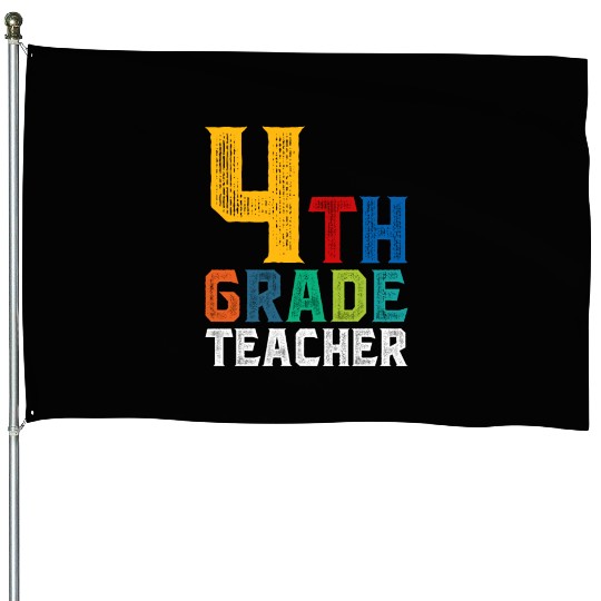 4th Grade Teacher House Flags
