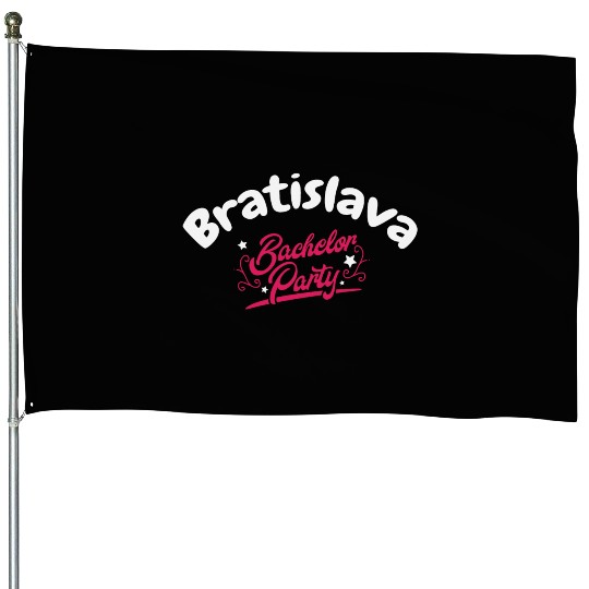 Bachelor Party House Flags Bratislava Pre Wedding