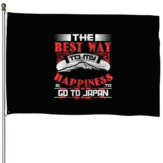 Japan Senpai Japanese House Flags