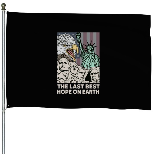 The Last Best Hope on Earth House Flags