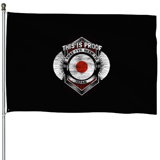 Japan Cherry Blossom Japanese House Flags