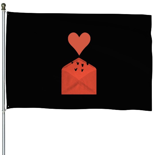 Spread love House Flags