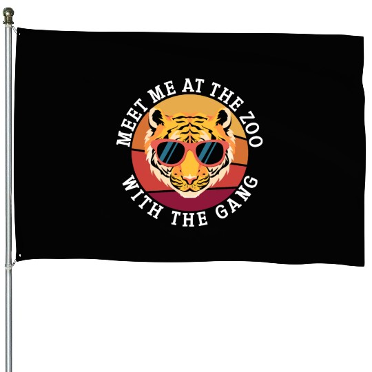 Zookeeper Animal Care Zookeeping Wildlife Nature House Flags