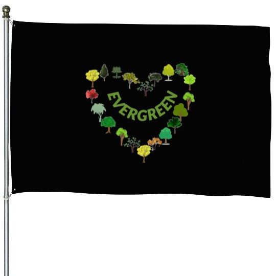 EVERGREEN House Flags