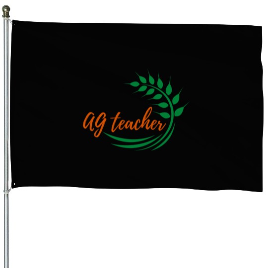 Cool AG Agriculture Teacher House Flags & Gifts