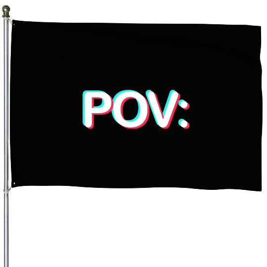 POV: You wear TikTok Meme Prints House Flags