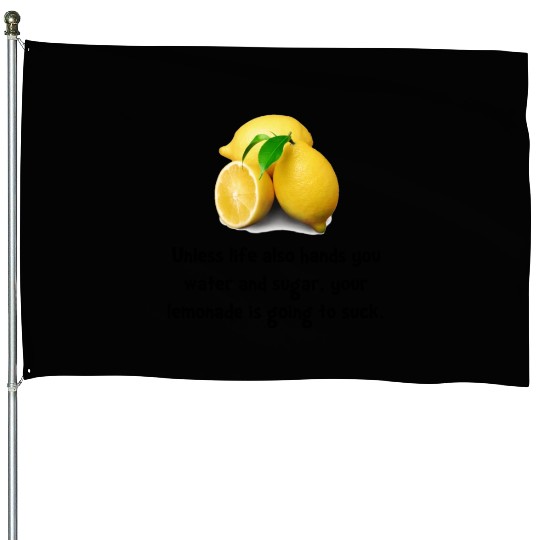 Lemonade Suck House Flags