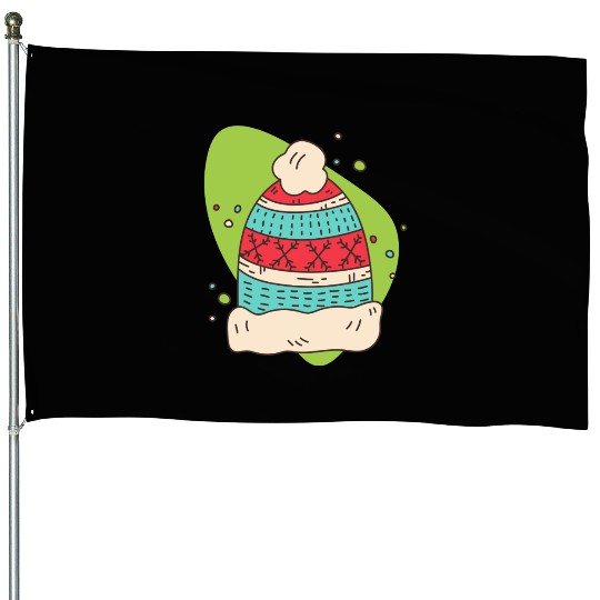 winter hat House Flags