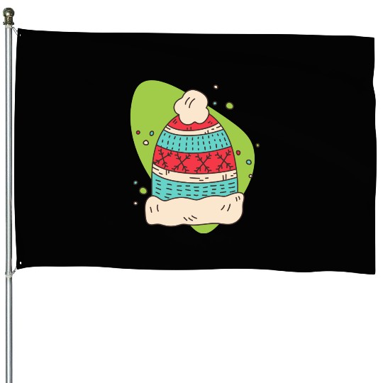 winter hat House Flags