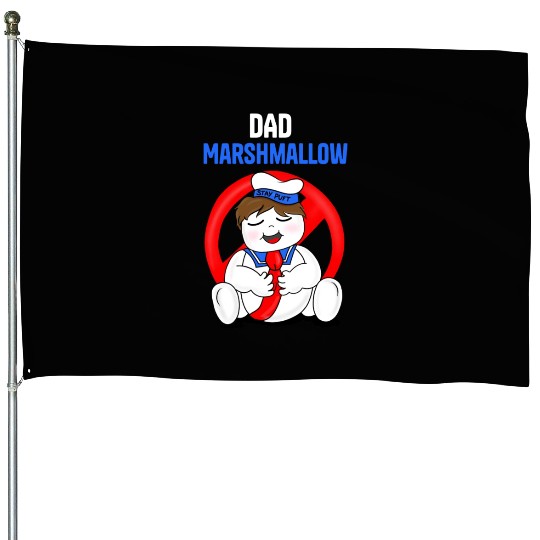 DAD ghostbusters House Flags