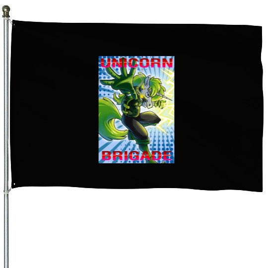 Unicorn Brigade House Flags
