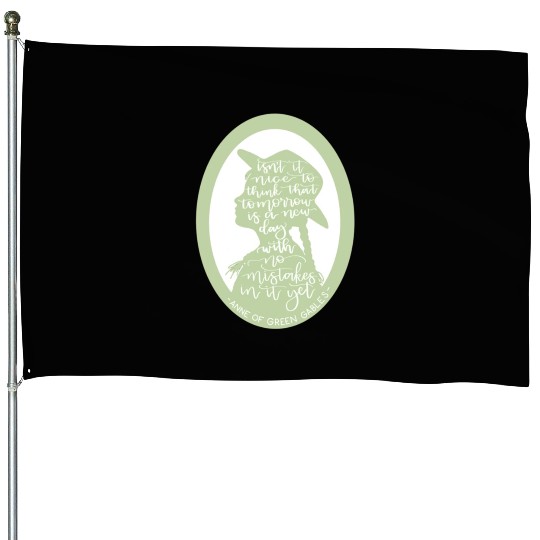 Anne of Green Gables Quote House Flags