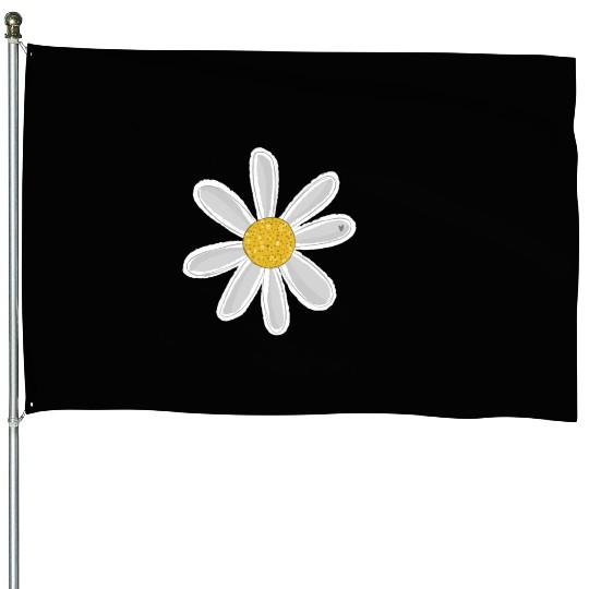 Daisy Flower - Gift, Present House Flags