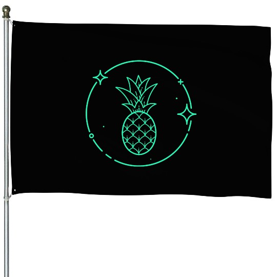 Pineapple House Flags
