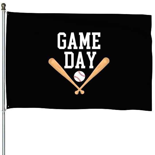 Game Day Baseball Baseball Life, Softball House Flags