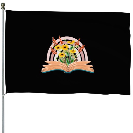 Teacher Life House Flags, Teacher flower House Flags file tren