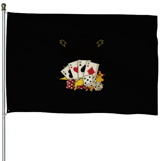 Poker Casino Poker Player Gambling Roulette Gift House Flags