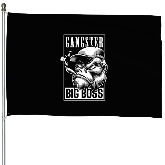 Gorilla Animal Wilderness Zoo House Flags