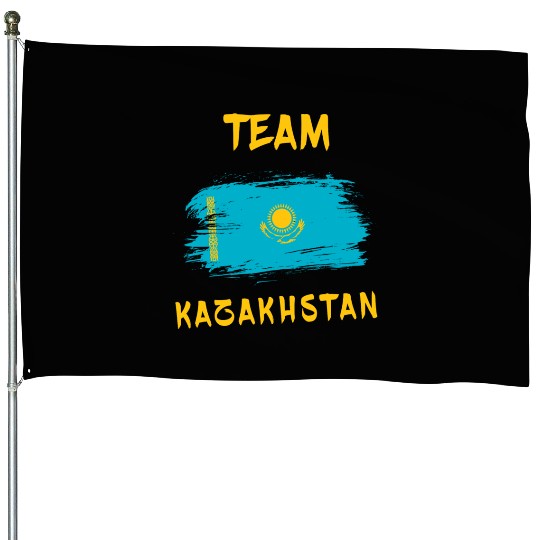 Team Kazakhstan flags design House Flags