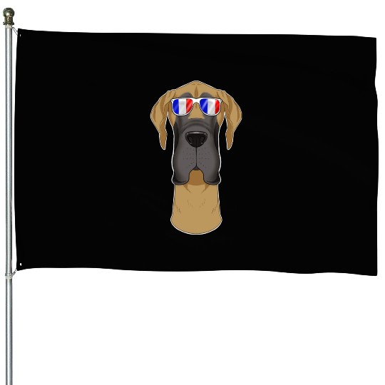 Great Dane France Sunglasses I French Flag House Flags