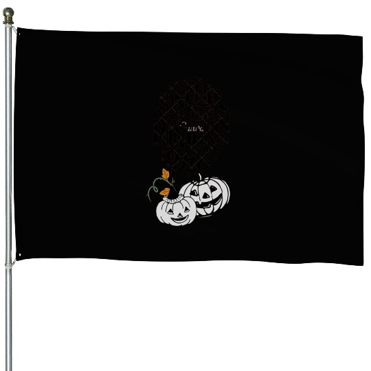 Pumpkin design2022t House Flags