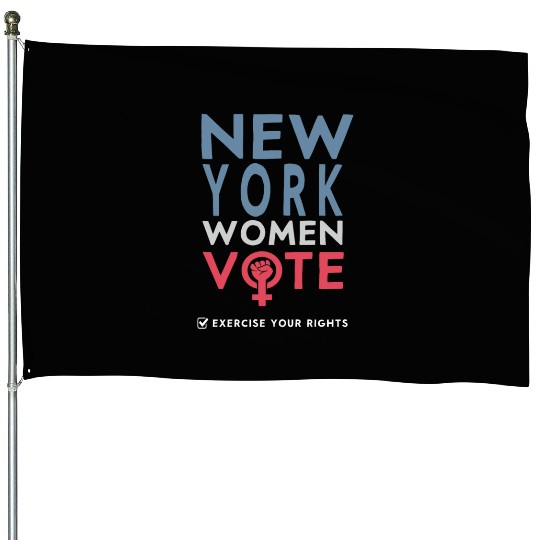 New York Women Vote Voter 2022 Election Feminist House Flags