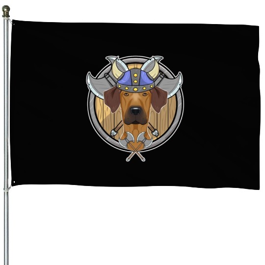 Rhodesian Ridgeback I Valhalla I Viking House Flags