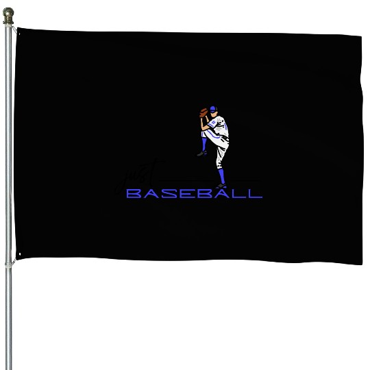 Just Baseball (Pitcher) House Flags