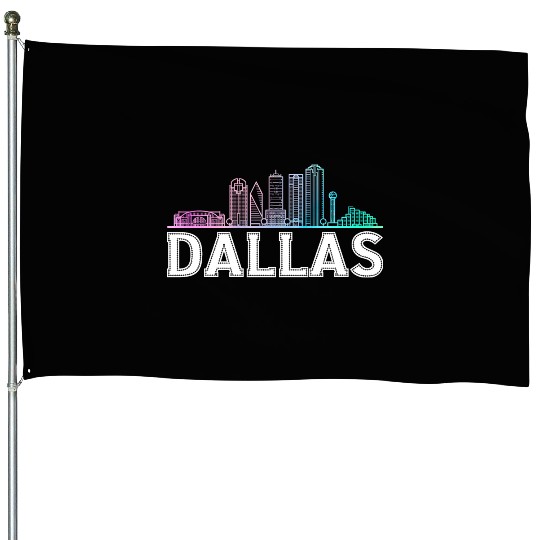 Dallas City Texas Dallas House Flags
