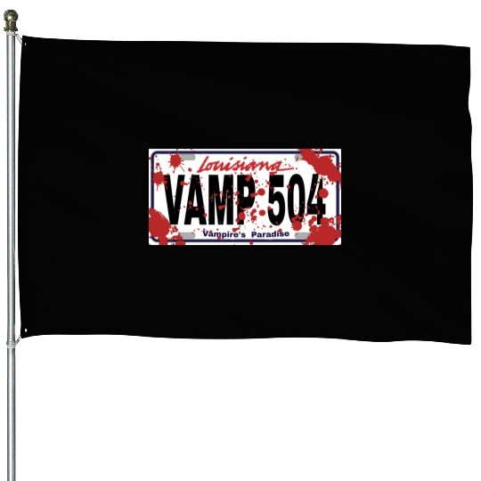 Vamp 504 Louisiana Vampire's Paradise House Flags