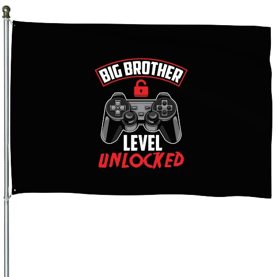 Gamer Offspring Brother Son Nephew Gift House Flags