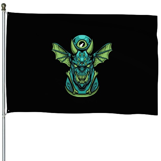 Devil Board Game House Flags
