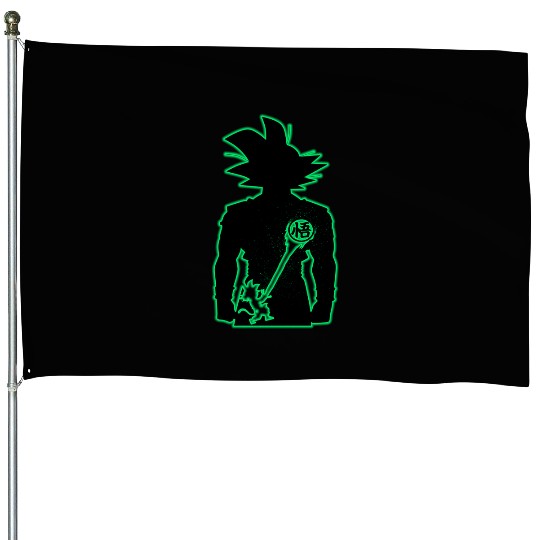DBZ Son Goku House Flags