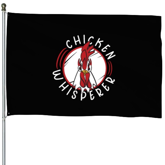 Chicken Farmer Gift Funny Chickens Country Farm House Flags