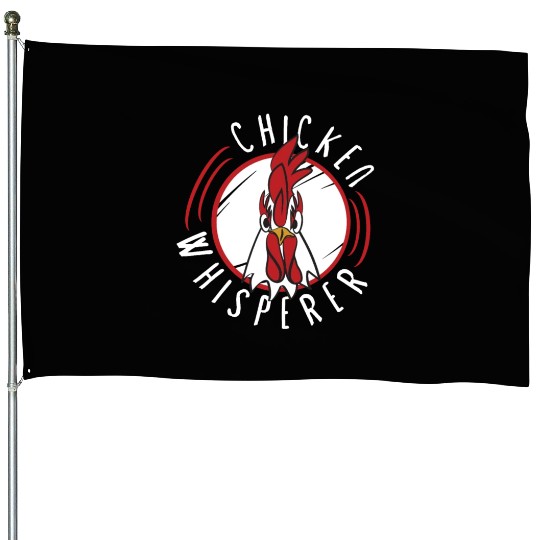 Chicken Farmer Gift Funny Chickens Country Farm House Flags