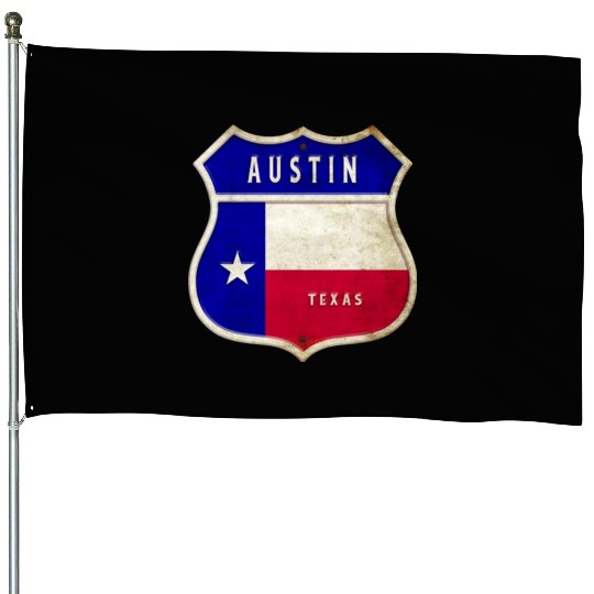 Austin Texas crest flags design House Flags