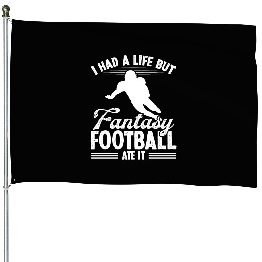 Fantasy Football Player Fantasy Team Draft Legend House Flags